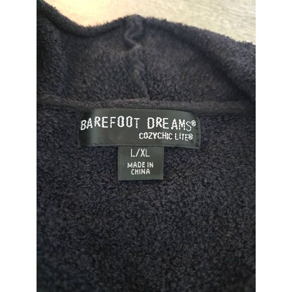 Barefoot Dreams Cozy Chic Open Front Cardigan Black Size L/XL - Picture 4 of 8